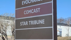 EvoCharge front sign