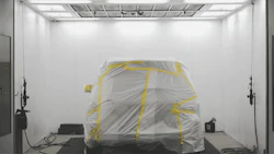 PAINTING CAR IMG TARPED