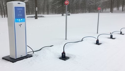 EV charging station