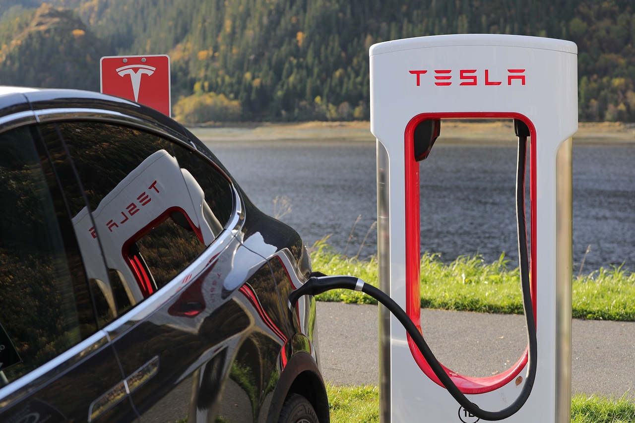 Tesla Model X Supercharging