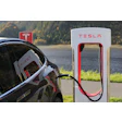 Tesla Model X Supercharging