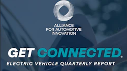 Alliance for Automotive Innovation Get Connected Electric Vehicle Quarterly Report cover